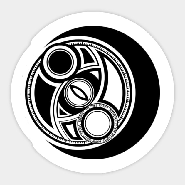 Bayonetta Witch Cirlce + Crescent Moon Sticker by zramey2999